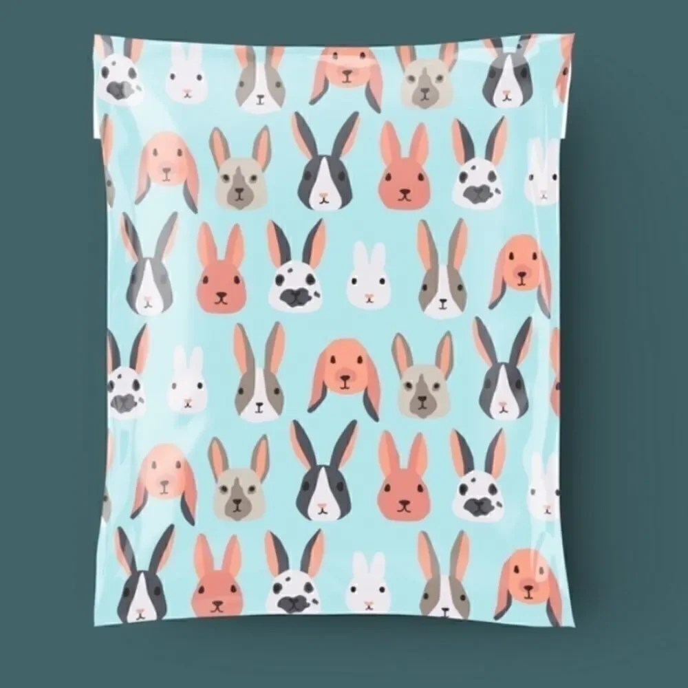 Poly Mailers MIX 10x13 14.5x19x4 14x17 35 pieces 35 stickers